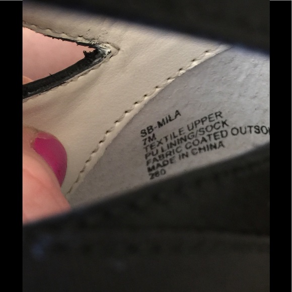 NEW Betsey Johnson Mila  Black Caged Lace Up Heels - Picture 6 of 6